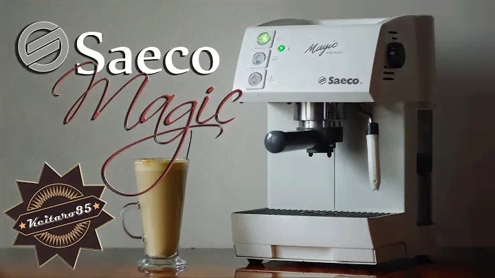 Saeco Magic Espresso White (SIN 017) - Espresso + Americano + Cappuccino Demo Test