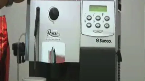 Maintenance - Saeco Royal Cappuccino displays Ventilate