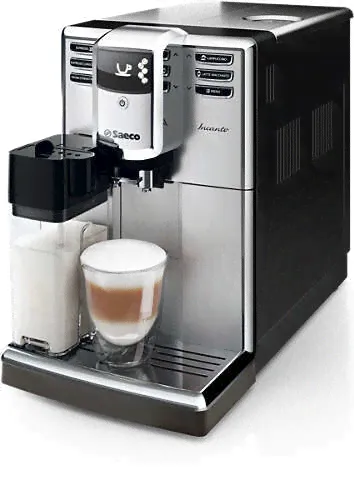 Saeco HD8917/01 Incanto Kaffeevollautomat (1850 Watt, AquaClean, Milchkaraffe )